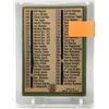 Image 2 : 1967 TOPPS SECOND SERIES CHECK LIST (MICKEY MANTLE)