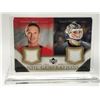 Image 1 : 2005-06 UPPER DECK GAME USED PATCHES #D-HV DOMINIK HASEK AND TOMAS VOKOUN