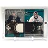 Image 1 : 2002 UPPER DECK TOP SHELF NO.ST-GS GIGUERE AND SHEILDS SPECIAL TEAMS PATCH 37/99