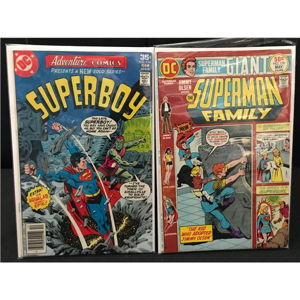 LOT OF SUPERBOY AND THE SUPERMAN FAMILY COMICS (DC COMICS)