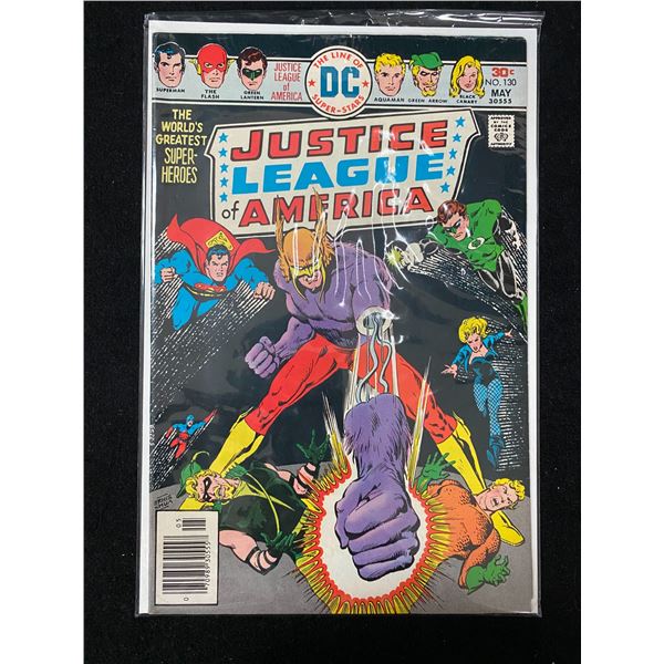 DC COMICS NO.130 JUSTICE LEAGUE OF AMERICA