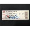 Image 1 : KELLY GRUBER SIGNED VANCOUVER CANADIANS TICKET