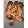 Image 1 : LOT OF BRITISH ONE PENNY COINS UNCIRCULATED