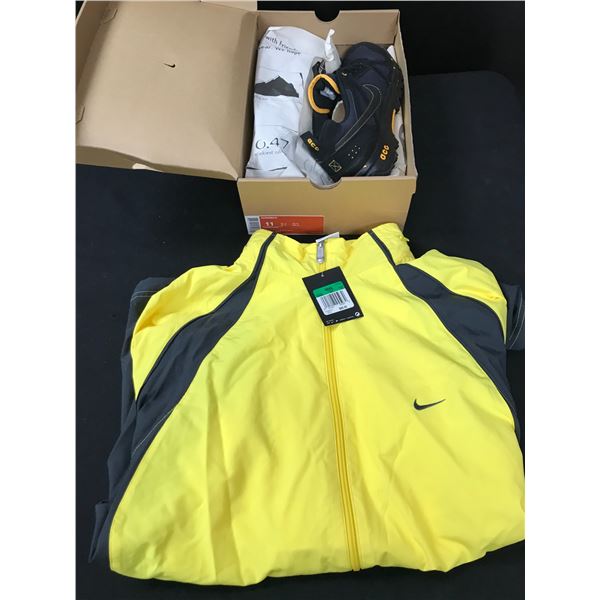 BRAND NEW MENS NIKE TRACK SUIT AND ACG RUNNERS (SIZE 11/ XL)