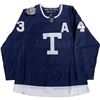 Image 2 : Auston Matthews Autographed Toronto Maple Leafs 2022 Heritage Classic Pro Jersey FROZEN POND COA