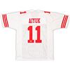 Image 1 : San Francisco 49ers Brandon Aiyuk Autographed White Jersey Beckett