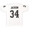 Image 1 : Oakland Raiders Bo Jackson Autographed White Jersey Beckett