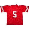 Image 3 : San Francisco 49ers Trey Lance Autographed Red Jersey Beckett