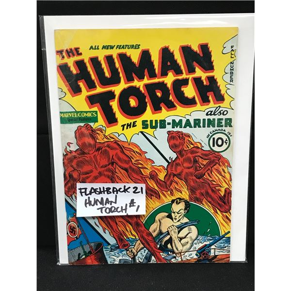 MARVEL COMICS FLASHBACK HUMAN TORCH NO.1