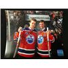 Image 1 : CONNOR MCDAVID AND WAYNE GRETZKY AUTOGRAPHED 8X10 PHOTO GCG AUTHENTICATED