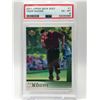 Image 1 : 2001 UPPER DECK #1 TIGER WOODS ROOKIE CARD PSA  GRADED 6