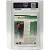 Image 2 : 2001 UPPER DECK #1 TIGER WOODS ROOKIE CARD PSA  GRADED 6