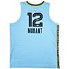 Image 1 : JA MORANT SIGNED MEMPHIS GRIZZLIES NIKE BASKETBALL JERSEY (BECKETT COA)