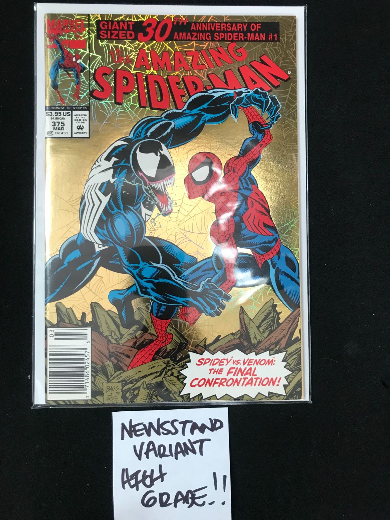 THE AMAZING SPIDER-MAN 30TH ANNIVERSARY #375 (MARVEL COMICS)