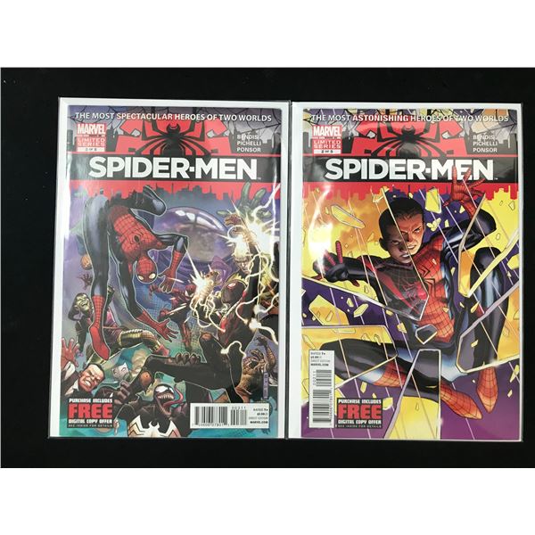 SPIDER-MEN #2 - #3   (MARVEL COMICS)