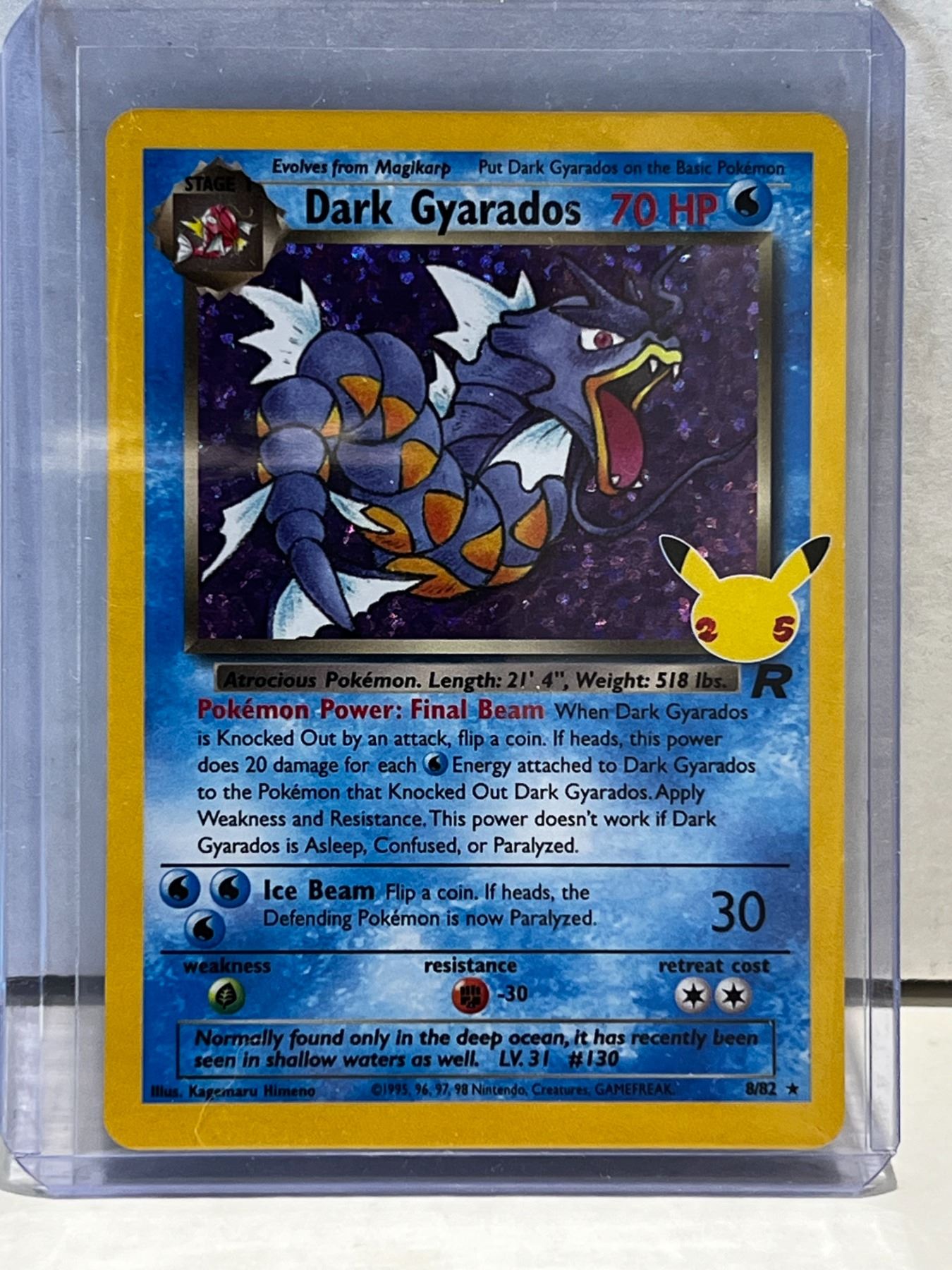 Gamefreak - Pokémon - Trading card Dark Gyarados and Gamefreak - Pokémon - Trading card Dark Gyarados and