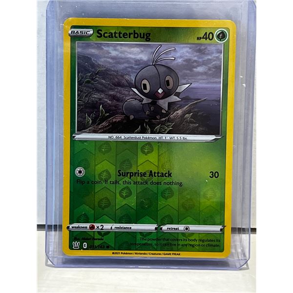 Pokemon Card Scatterbug 011/163 Sword & Shield Battle Styles