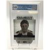 Image 1 : 2011-12 UPPER DECK NO.HOF-39 BORJE SALMING CLEAR CUT 100/100 GCG GRADED 10