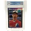 Image 1 : 1989 DONRUSS NO.42 RANDY JOHNSON ROOKIE CARD GCG GRADED 9