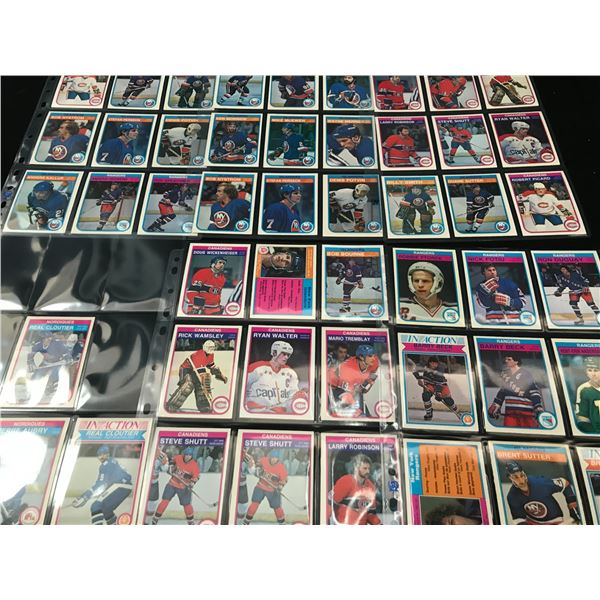 LOT OF VINTAGE HOCKEY CARDS