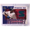 Image 1 : 2002 UPPER DECK #SS-AR ALEX RODRIGUEZ GAME USED PATCH CARD