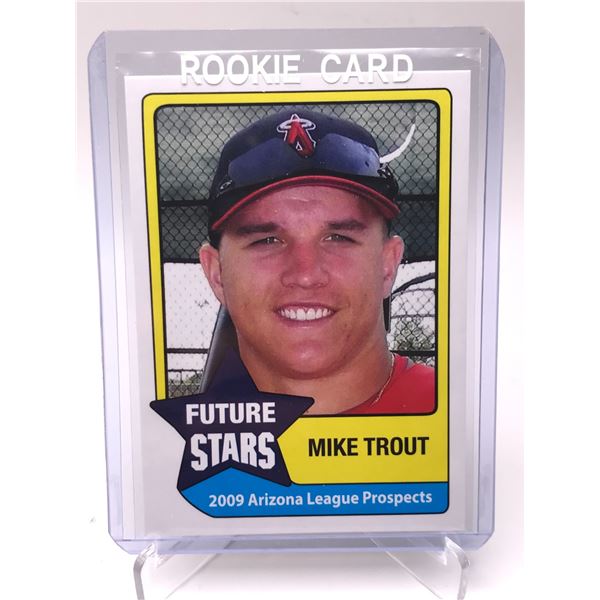 2009 HOT SHOT PROSPECTS  MIKE TROUT FUTURE STARS RC