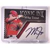 Image 1 : 2012 ICONIC INK MIKE TROUT BASEBALL CARD