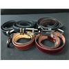 Image 1 : LOT OF MENS LEATHER BELTS