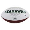 Image 2 : Seahawks Shaun Alexander Authentic Signed White Panel Logo Football BECKETT