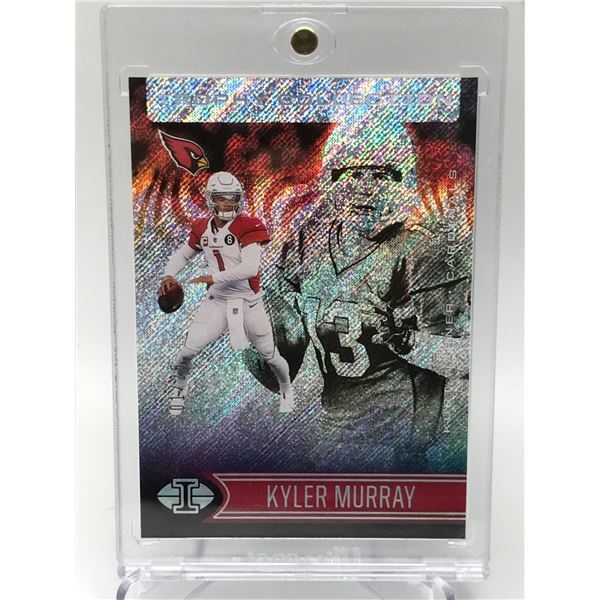 2021 PANINI WILD CARD #14 KYLER MURRAY AND KURT WARNER NUMBERED 01/25