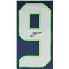 Image 2 : Kenneth Walker III Authentic Signed Navy Blue Pro Style Jersey BECKETT