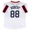 Image 1 : Luis Robert Authentic Signed White Throwback Pro Style Jersey BECKETT