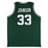 Image 1 : Michigan State Magic Johnson Authentic Signed Green Jersey BECKETT