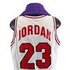 Image 2 : Michael Jordan 1998 Finals Game 6 Used Purple Bench Towel Sports Investors LOA