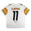 Image 1 : Steelers Chase Claypool Authentic Signed White Nike Game Jersey BECKETT