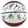 Image 1 : 2010-11 MIAMI HEAT TEAM SIGNED BASKETBALL (BECKETT LOA) LEBRON JAMES, DWYANE WADE..