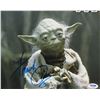 Image 2 : FRANK OZ SIGNED AND CUSTOM FRAMED STAR WARS DISPLAY (PSA COA)