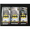 Image 1 : LOT OF 3 BRAND NEW BATMAN FIGURES