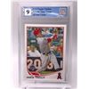 Image 1 : 2013 TOPPS UPDATE #US300 MIKE TROUT ALL STAR GAME GCG GRADED 9