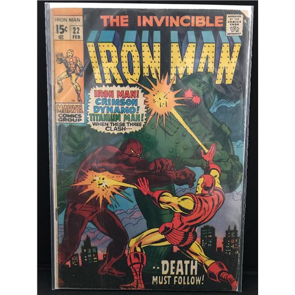 THE INVINCIBLE IRON MAN #22   (MARVEL COMICS)