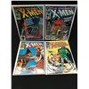 Image 1 : LOT OF 4 UNCANNY X-MEN COMICS (MARVEL COMICS)