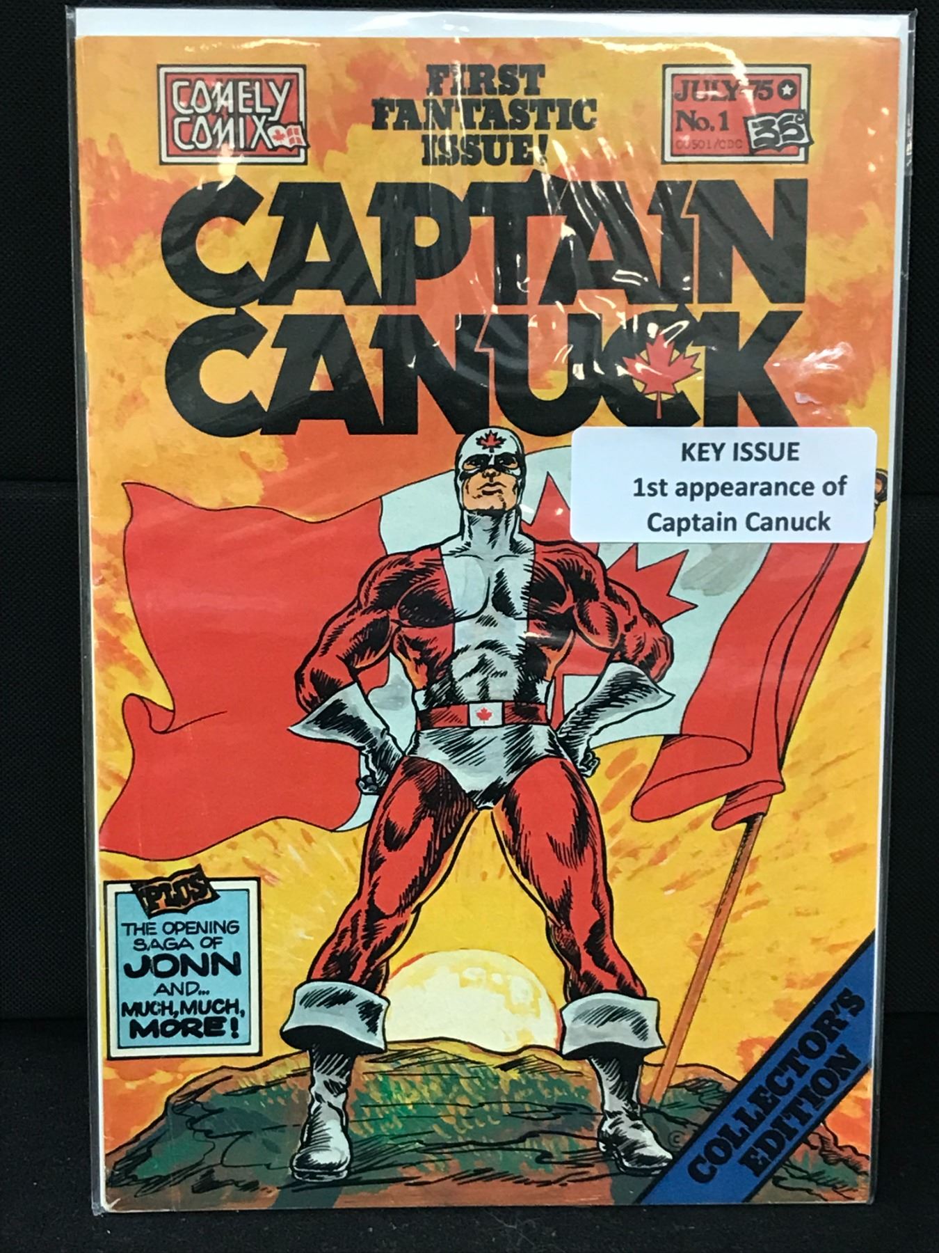 CAPTAIN CANUCK 1 COMELY COMICS