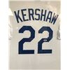 Image 2 : CLAYTON KERSHAW SIGNED AND CUSTOM FRAMED LA DODGERS JERSEY WITH SIGNED PICTURE (JSA COA)