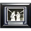 Image 1 : JOE DIMAGGIO AND MICKEY MANTLE DUAL SIGNED CUSTOM FRAMED DISPLAY (BECKETT COA)