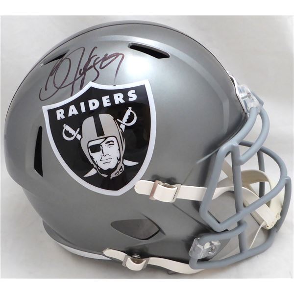 BO JACKSON SIGNED L.A RAIDERS FULL SIZE HELMET (BECKETT COA)