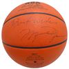 Image 1 : MICHAEL JORDAN SIGNED AND INSCRIBED SPALDING BASKETBALL (JSA LOA)