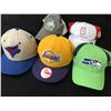 Image 1 : VARIOUS SPORTS HAT LOT (SOME NEW WITH TAGS)