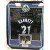 Image 1 : KEVIN GARNETT SIGNED AND CUSTOM FRAMED MINNESOTA TIMBERWOLVES JERSEY FANATICS COA