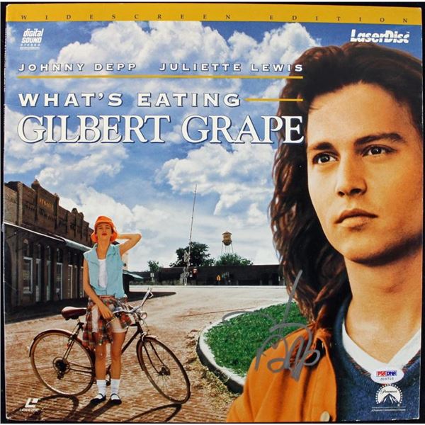 Johnny Depp Gilbert Grape Authentic Signed Laserdisc Cover PSA/DNA