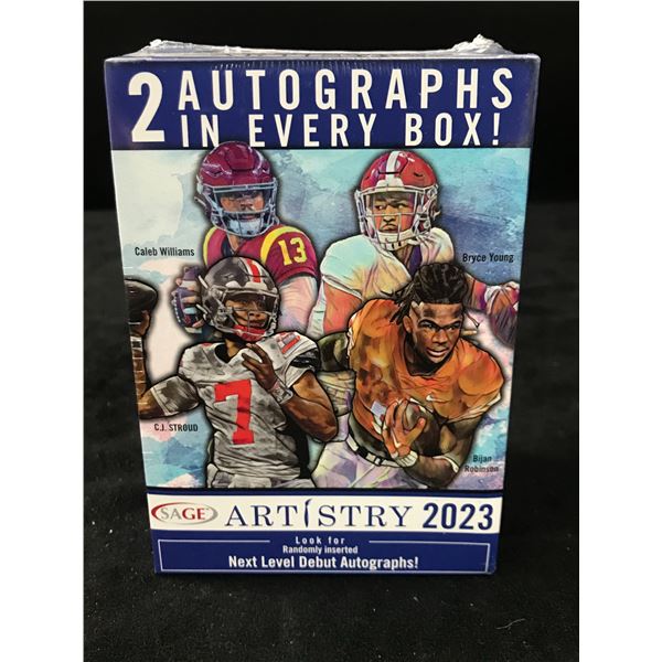 2023 NFL SAGE ARTISTRY BLASTER BOX